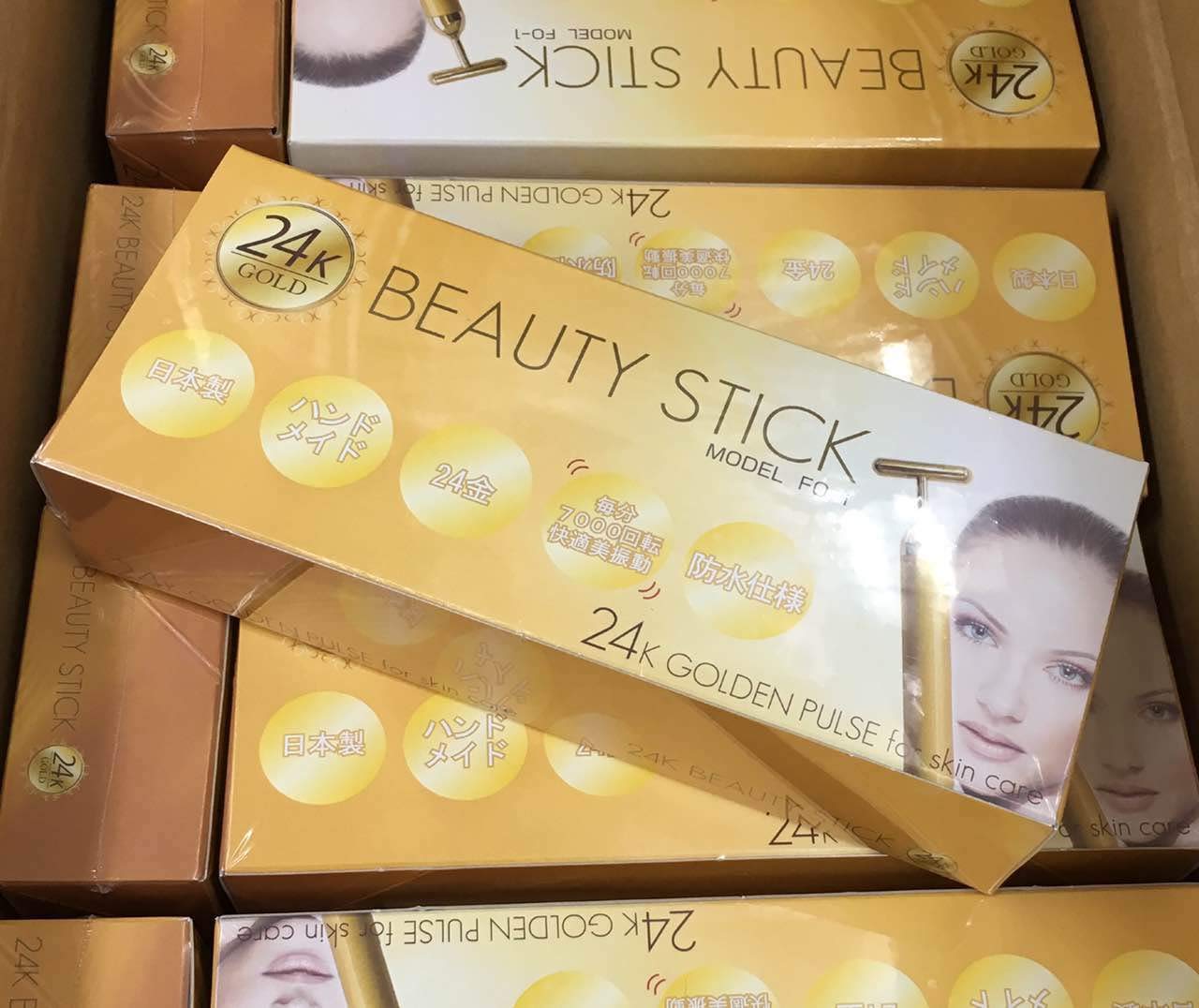 【新品未使用】 24K GOLD BEAUTY STICK MODEL FO-1 Amazon.co.jp: 24K Beauty Stick Model FO-1 Beauty Bar Beauty Stick