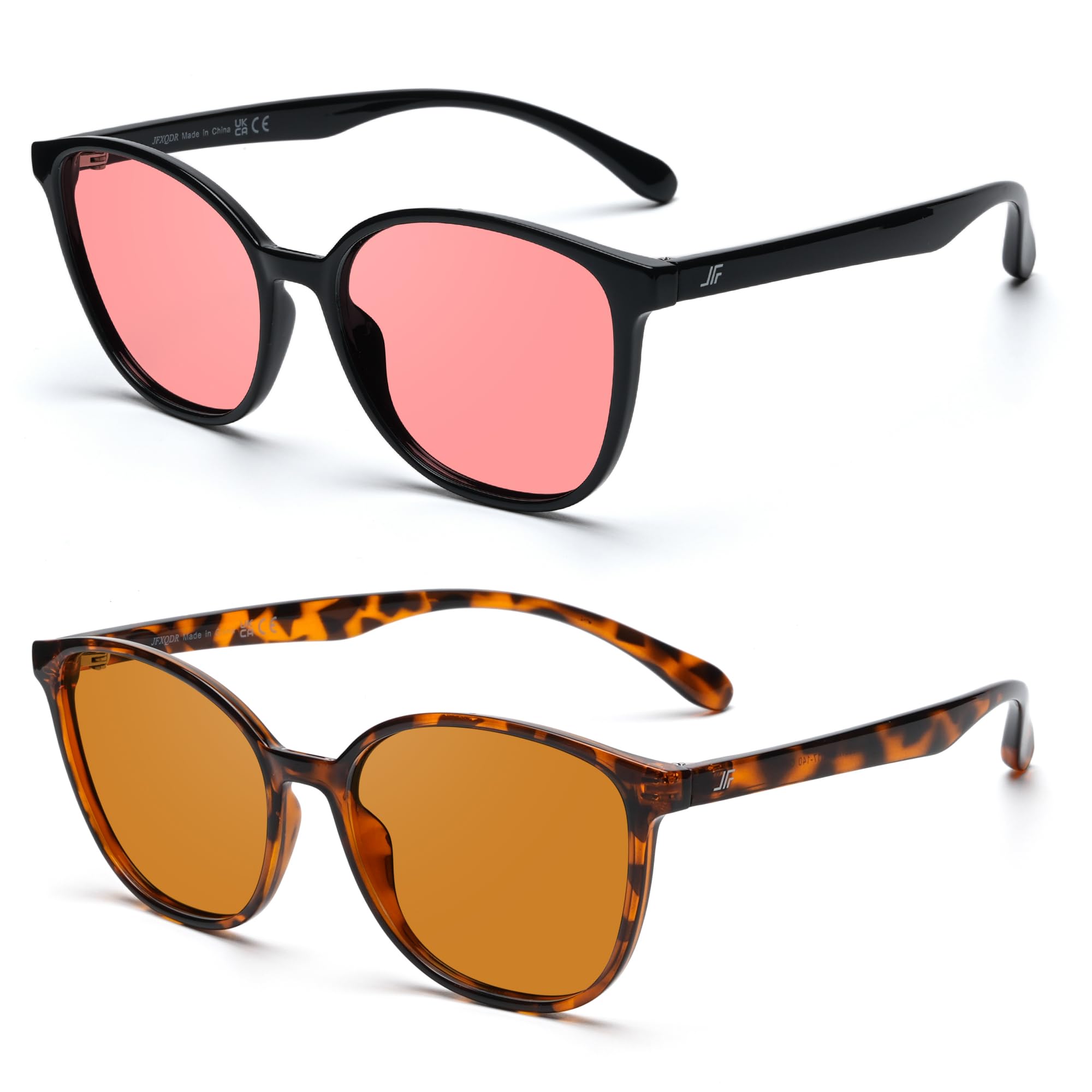 Lunettes Anti Lumière Bleue pour Femmes, Monture TR90, Lunettes de Gaming Anti-Fatigue Oculaire & Anti-Reflets UV RF6208