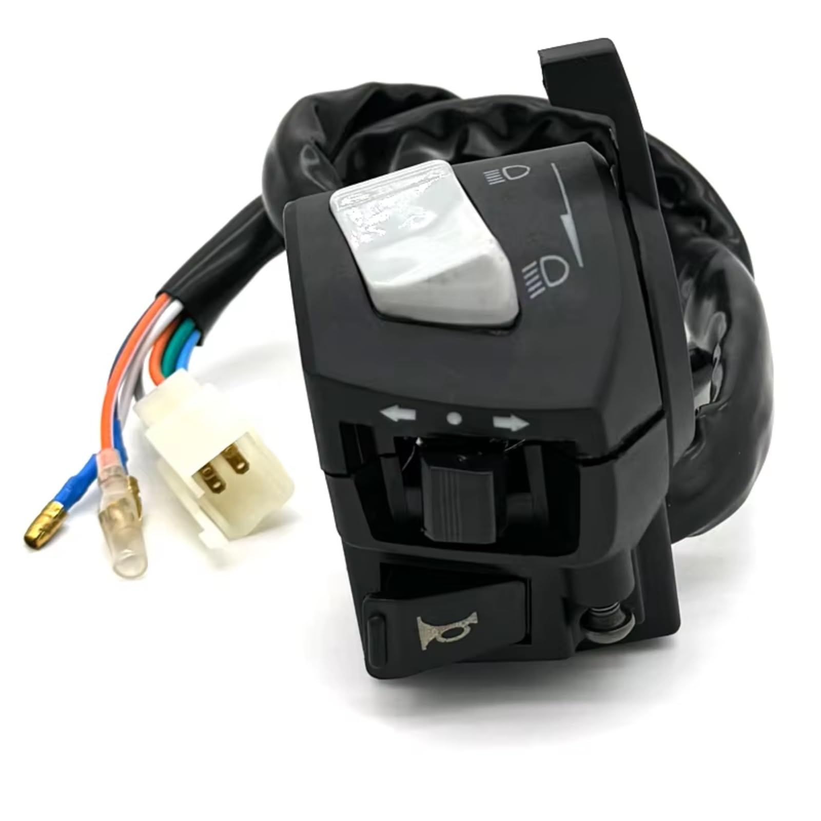 Comandi Al Manubrio Per Moto Da 22mm 7/8" Compatibile Con GN125 Per HJ125 Per DM125 Comandi Fendinebbia Clacson Indicatori Direzione Avviamento Elettrico