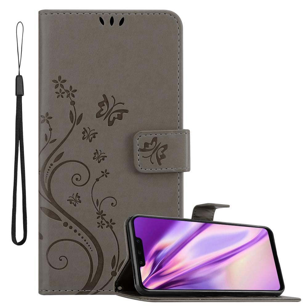 Cadorabo Custodia Libro Per Huawei Mate 20 Lite – Grigio Chiaro E Marrone – Portafoglio Con Slot Carte E Funzione Stand