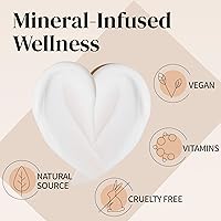 Vista 3 de 417 Dead Sea Cosmetics Crema de manos antienvejecimiento para piel seca y agrietada y manos trabajadoras cuenta con vitaminas y aceites esenciales