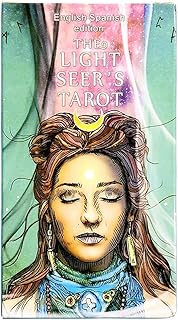 78PCS The light seer's tarot Set Oracle Tarot Cards Classic Tarot Cards Deck The Light Seers Tarot Deck Fate Forecasting Cards Game Set Fortune Telling Game for Beginners Tarot Cards Mystic Fate