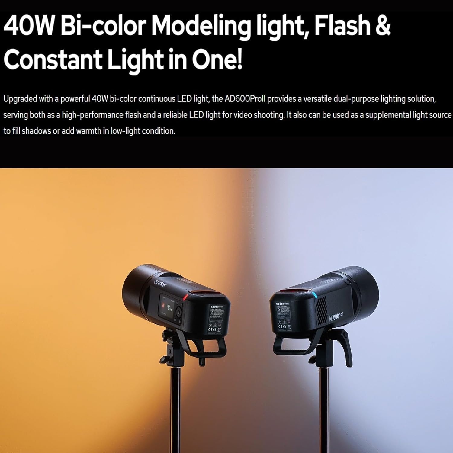 Godox AD600Pro Witstro All-in-One Outdoor Flash