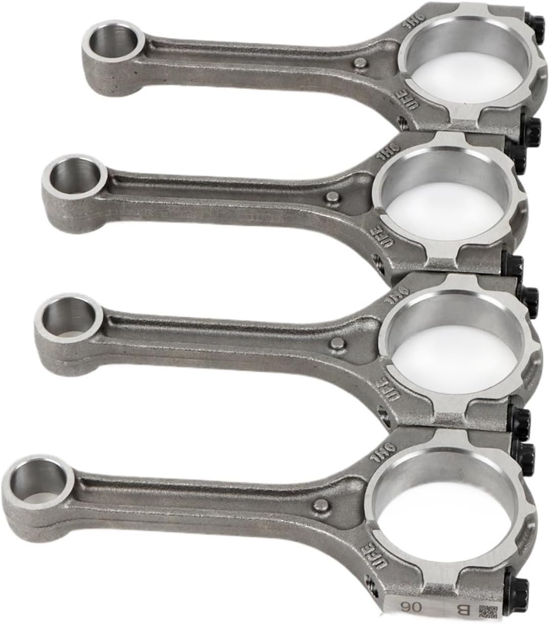 4pc G4FA Engine Connecting Rod 23510-2B100 Compatible with 2006–2019 Compatible with Hyundai Accent Verna Solaris ix20 i20 Compatible with Kia Venga Rio 1.4 Car Accessories Connecting Rods
