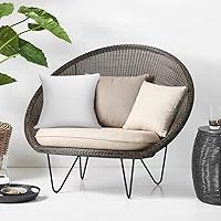 Vista 6 de Juego de 2 rellenos de almohada para exteriores, 12 x 20 pulgadas, impermeables, rectangulares, lumbares, decorativas, de alta calidad, para sofá