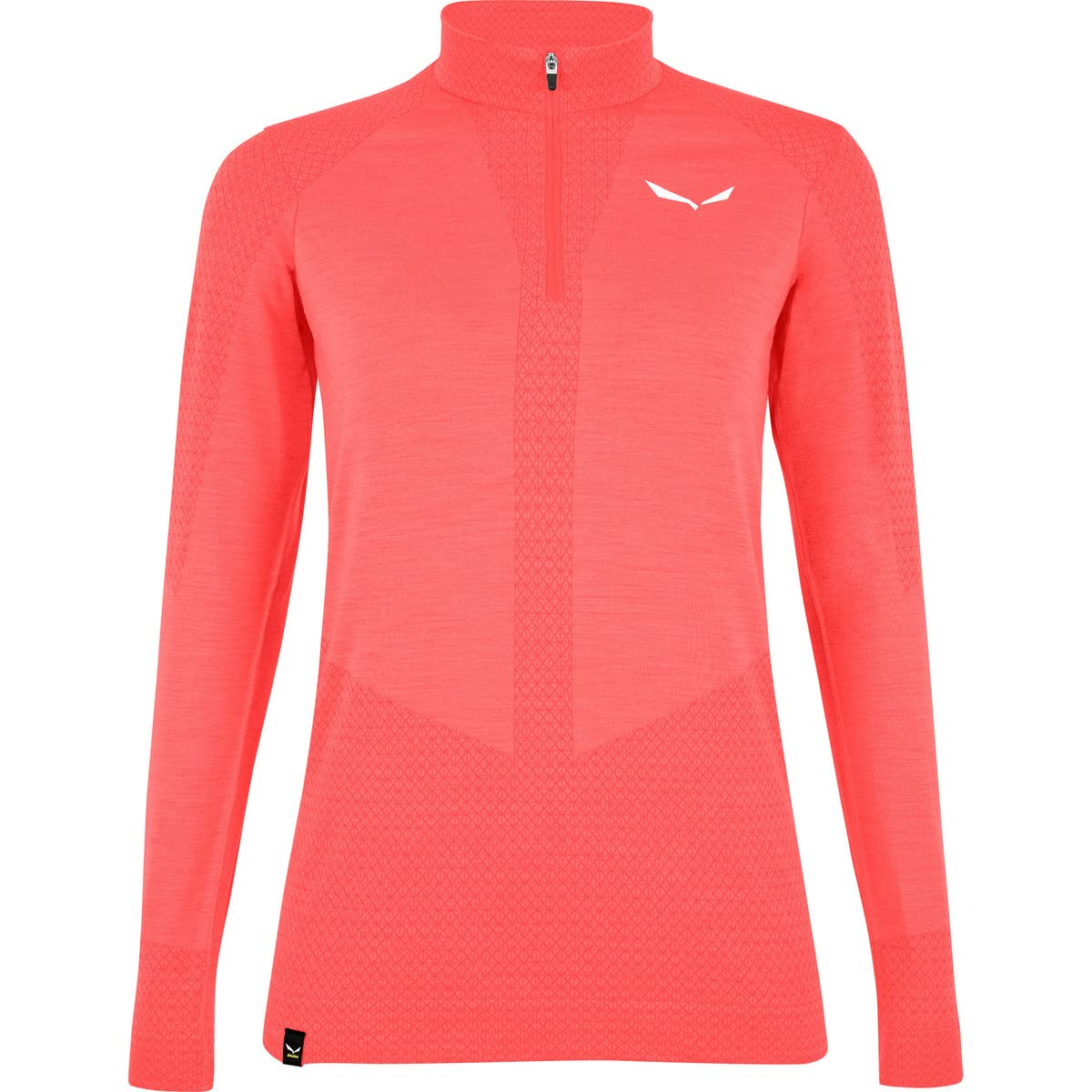 Salewa Damen Zebru Responsive Zip Longsleeve Langarm Unterhemd Funktionsunterhem