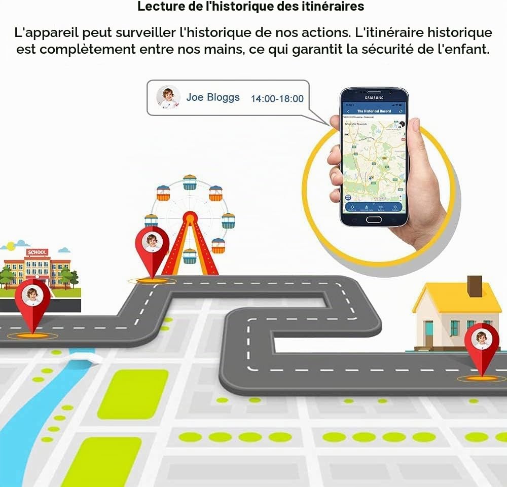 4G Traceur GPS Mini Petit Mais Puissant GPS Tracker pour Enfant/Elder/Voiture/Portefeuille, Batterie 1500 mAh Suivi en Temps Réel Alertes Multiples IP66 Étanche Magnétique facile à installer TK913