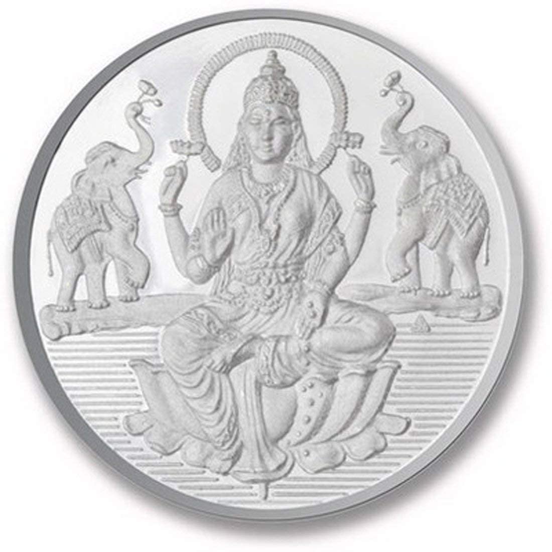 999 Pure Silver Coin for Gift & Pooja | Special For Lxmi Pujan | Silver Coin of Lxmi Ji | 999 Purity| 5g | 10g | 20g | 50g | 100g