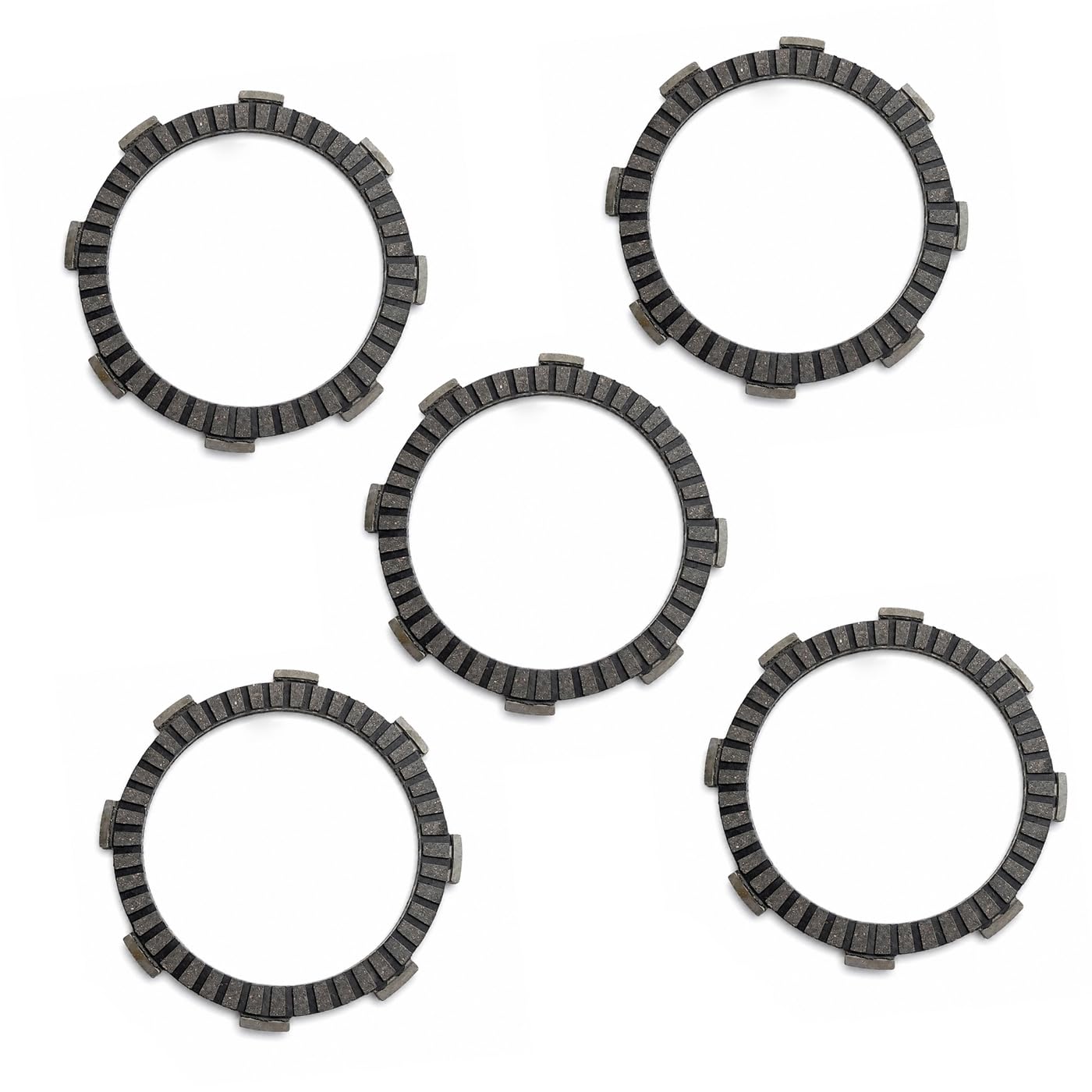 TVS Max 100 / Samurai Clutch Plate Set 5 PCS KCPT1000 | aluminium-image-20