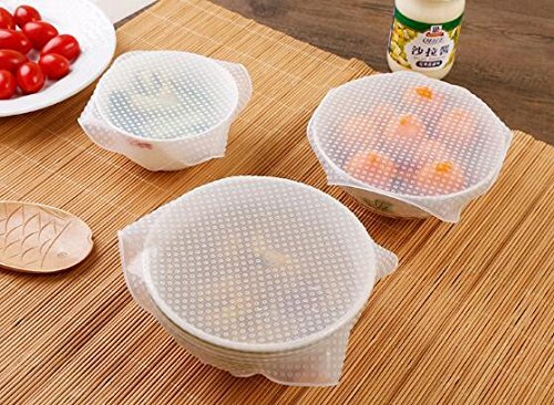 Amazon｜HJ シリコーンラップ 繰り返し使える 冷蔵庫で使える 5枚