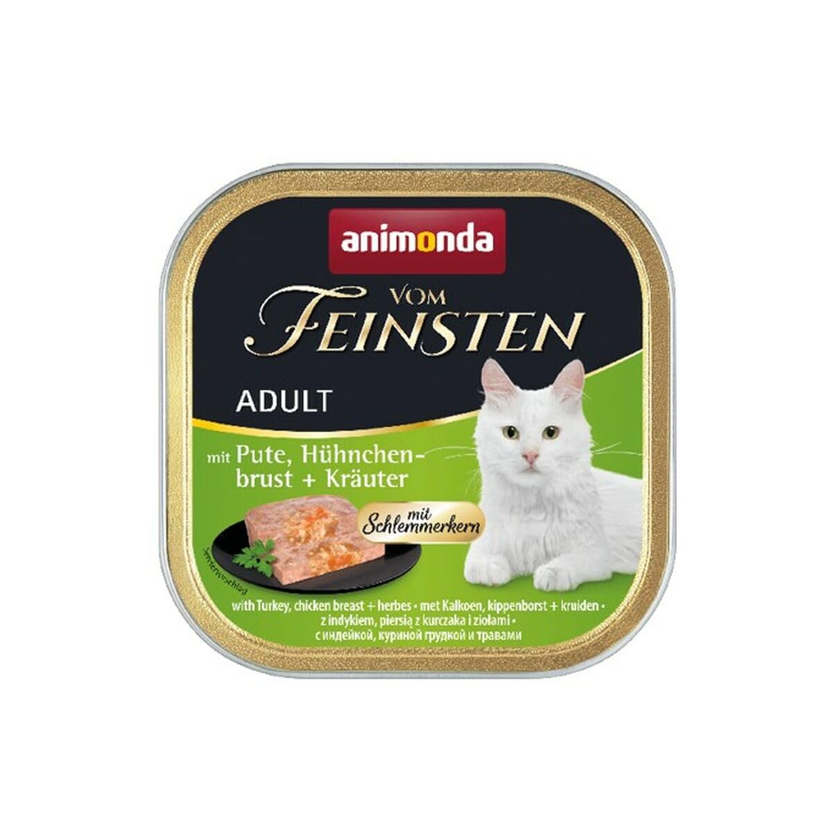 animonda Vom Feinsten - Schale - Adult - mit Geflügel Kalb