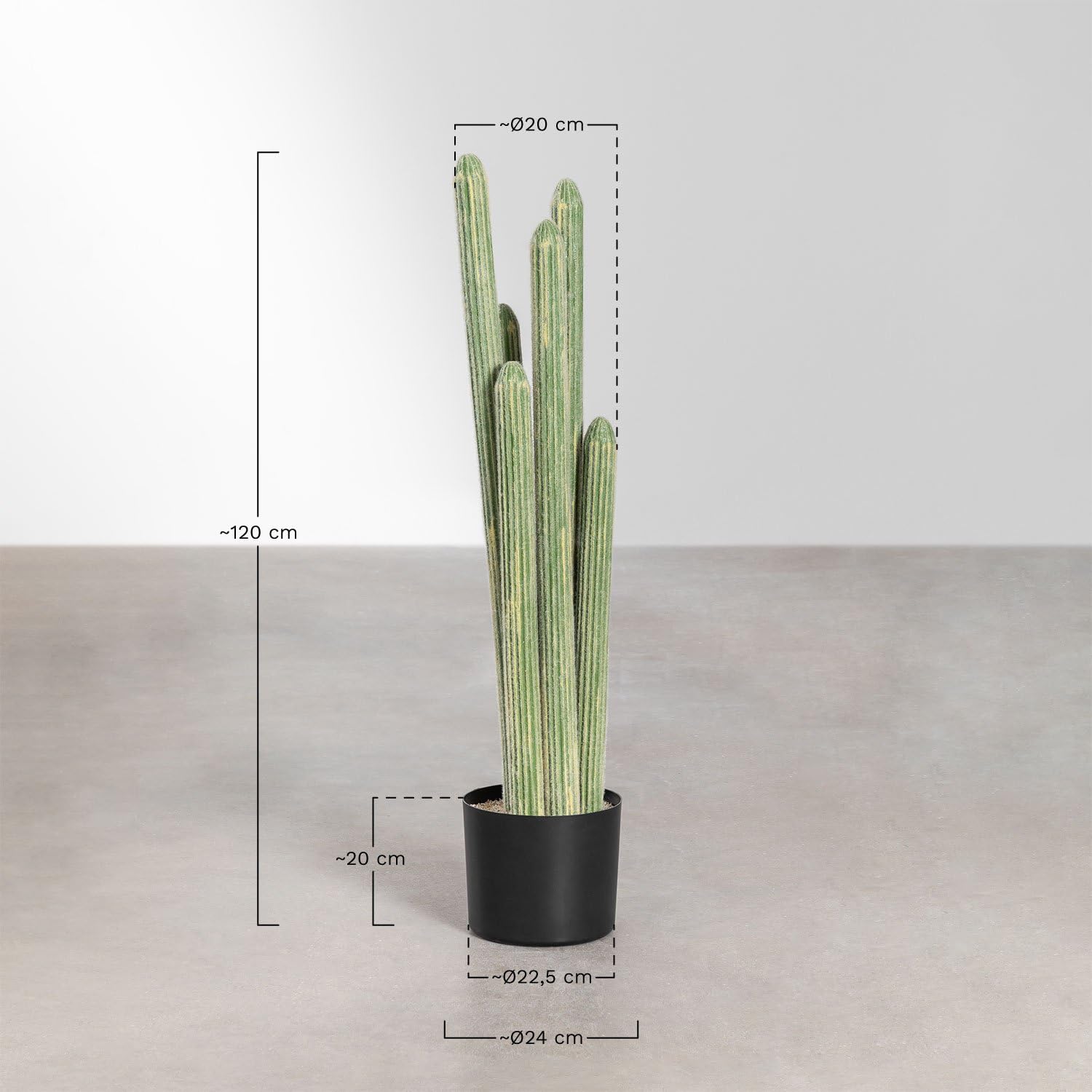 SKLUM Knstlicher Kaktus Saguaro 120 cm : Amazon.de: Kche, Haushalt &  Wohnen
