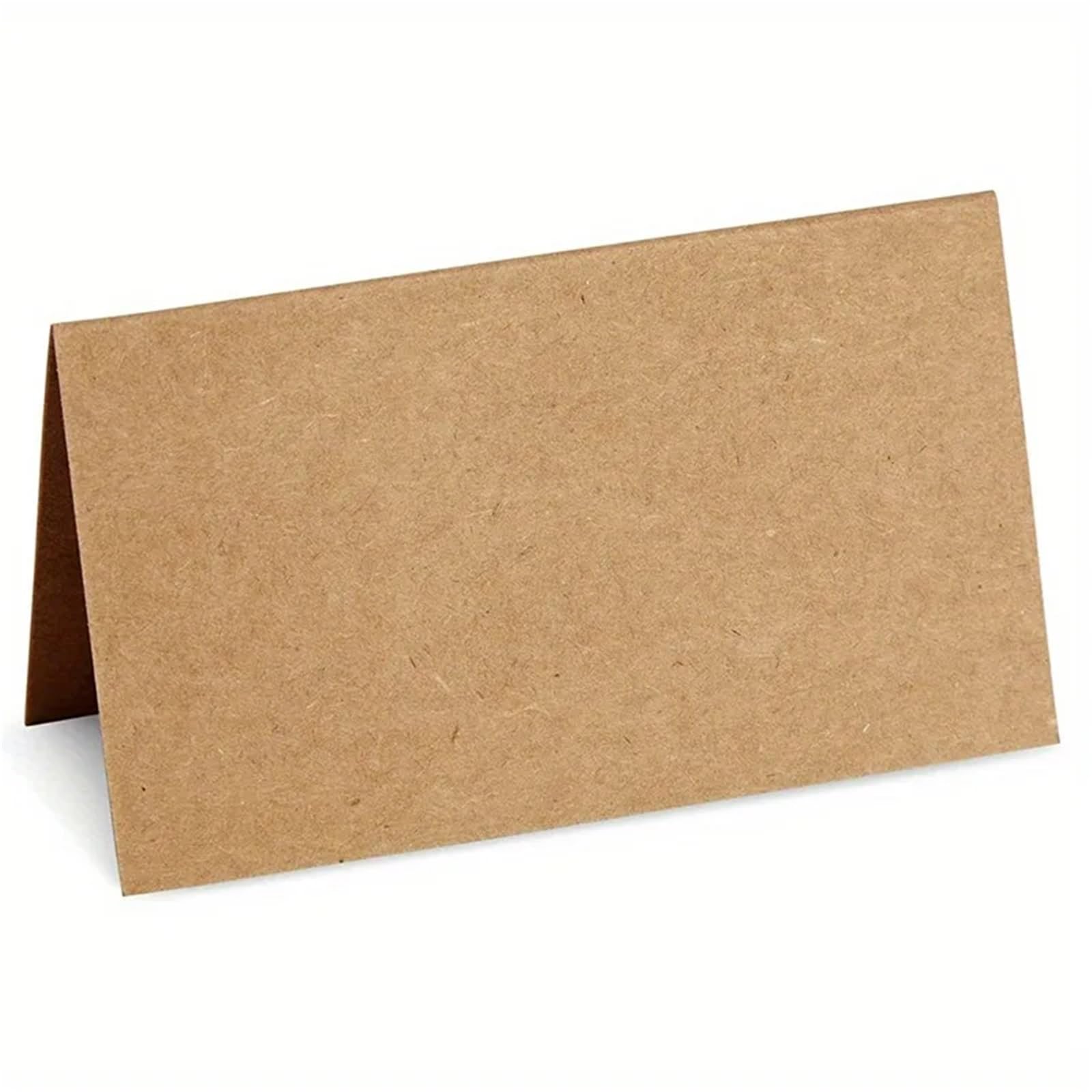 Tischkarten, 200 Stück Kraftpapier-Tischkarten for Hochzeit, Bankett, Tischdekoration, Party, Anmeldung, Namen, Sitz, Geschenk
