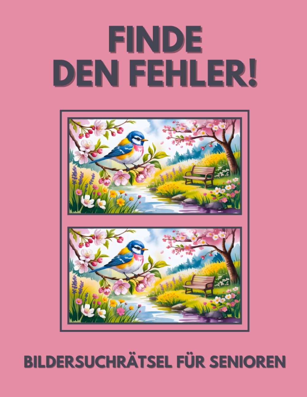 Finde den Fehler!: Bildersuchrätsel für Senioren - inkl. Lösungen - Grossformat