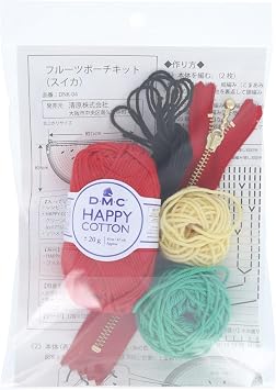 KIYOHARA Fruit Pouch Kit, 1 Set, Watermelon DNK-04