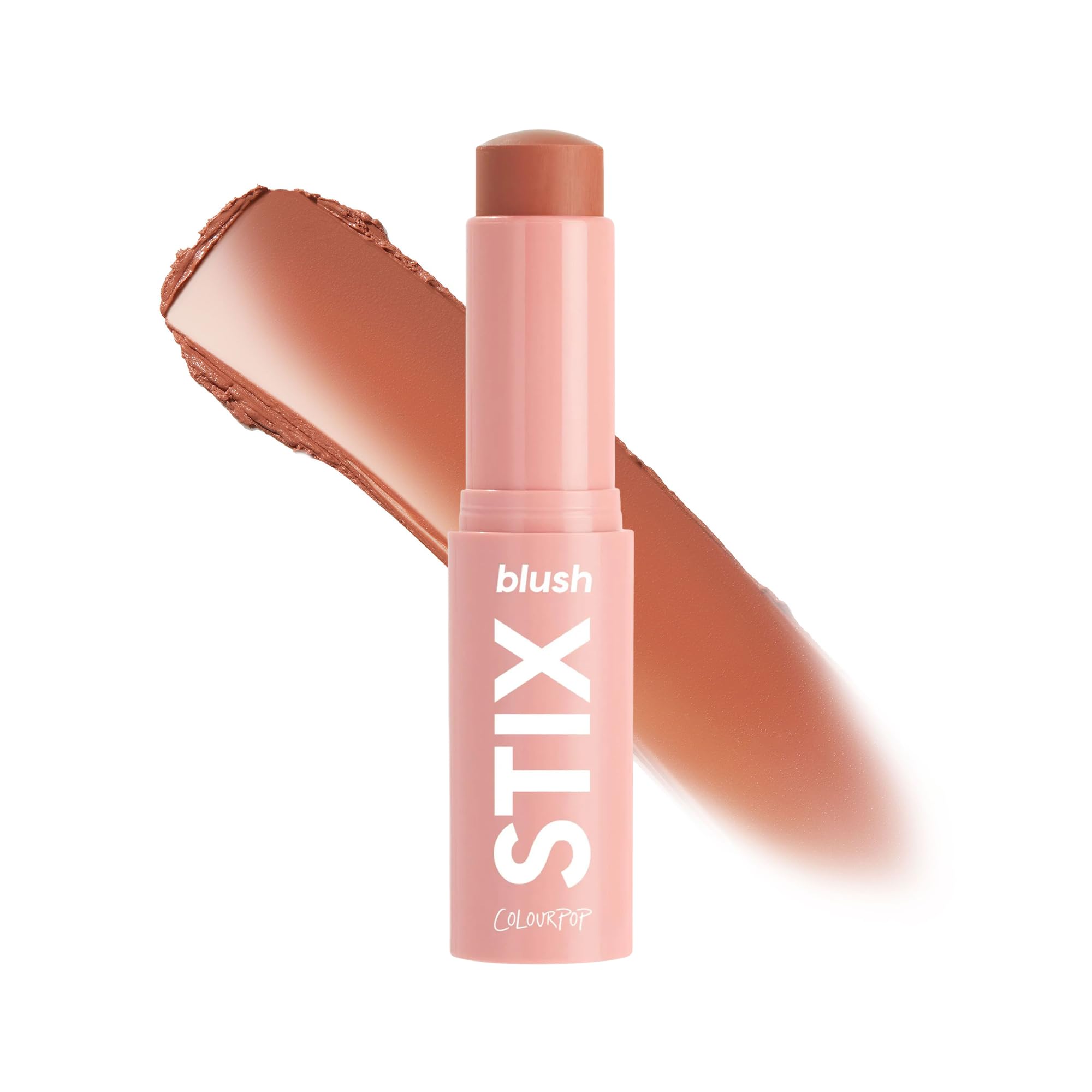 ColourPop Blush Stix - Cream Blush Stick with a Blendable, Hydrating Formula and Natural, Skin-Like Finish - Glowy Summer Makeup for Cheeks, Eyes & Lips - Cottage Life (0.28 oz)