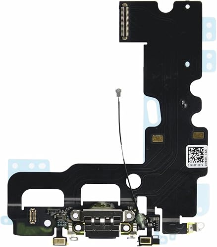 OnlyTech Presa Ricarica Dock connettore con Antenna Flex Microfono connettore Ricarica Compatible con iPhone Nero OnlyTech Presa Ricarica Dock connettore con Antenna Flex Microfono connettore Ricarica Compatible con iPhone Nero