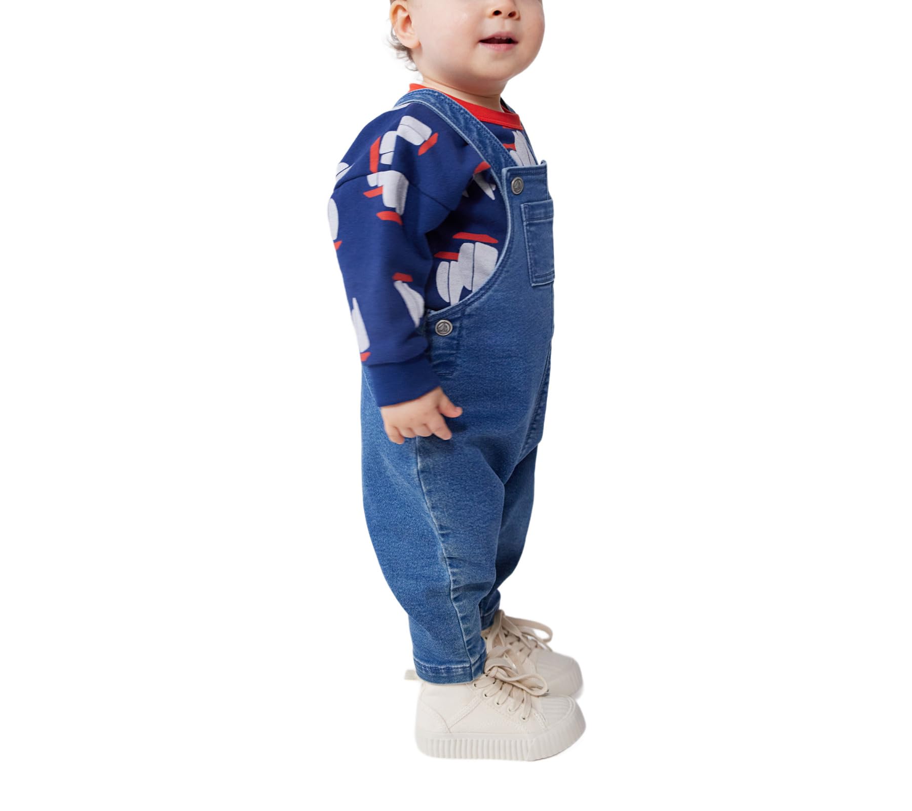 Petit Bateau Salopette Longue Bébé garçon