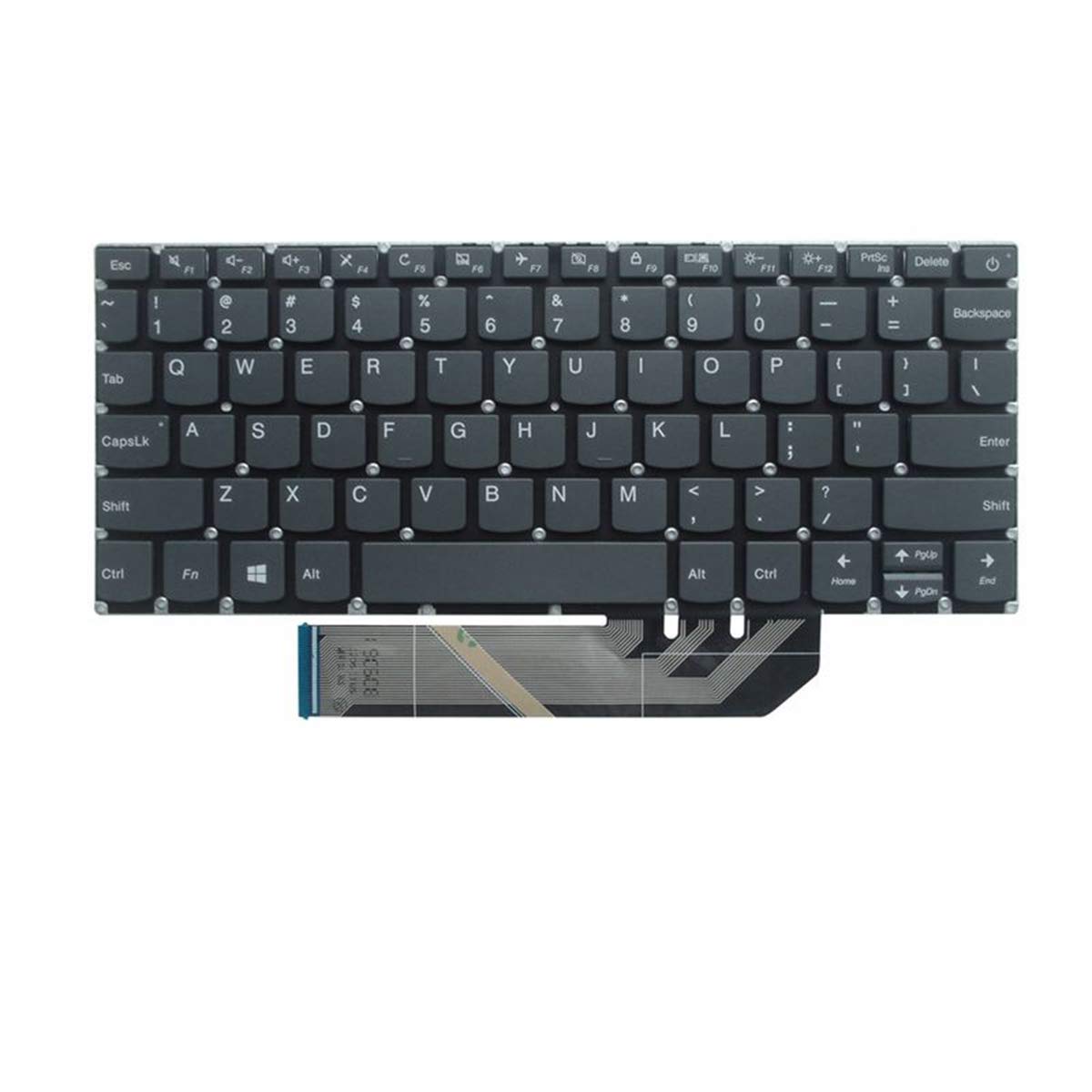 Amazon | ノートパソコン 交換用 US レイアウト キーボード Lenovo