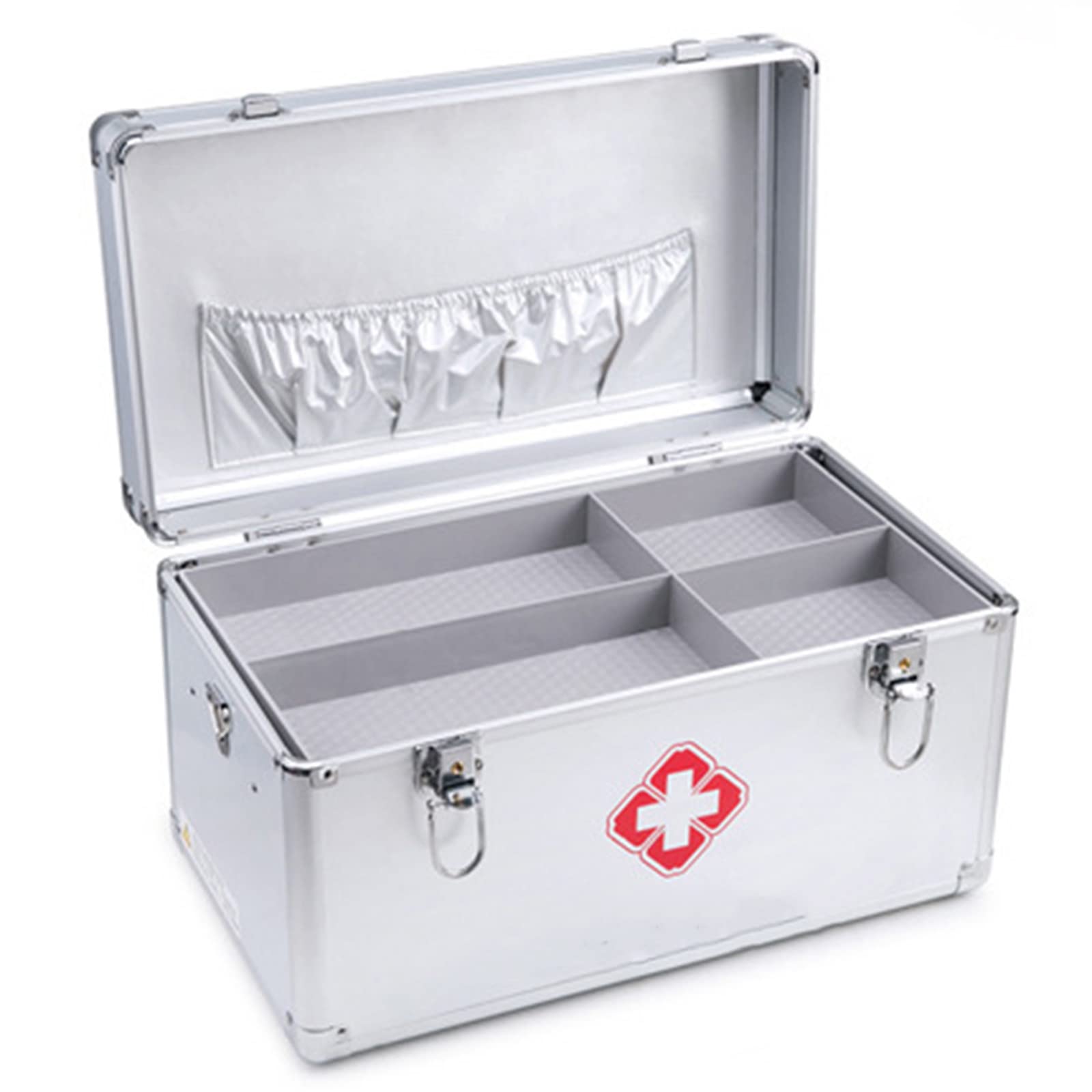 Estuche de Primeros Auxilios para emergencias, botiquín de Primeros Auxilios Familiar, botiquín portátil, botiquín de aleación de Aluminio, Organizador, botiquín, botiquín de Emergencia fami