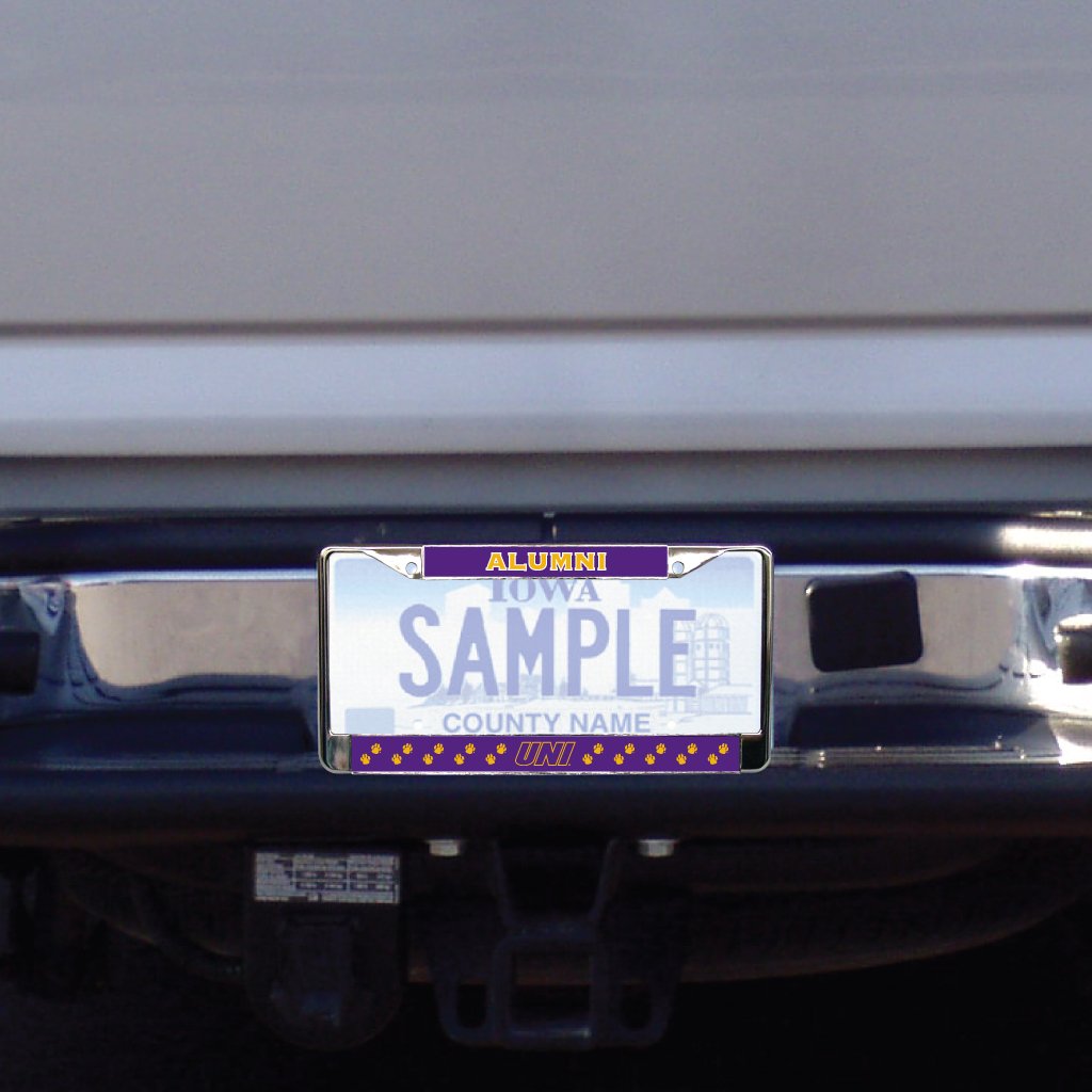VictoryStore License Plate Frame - University of Northern Iowa - License Plate Frame - Alumni