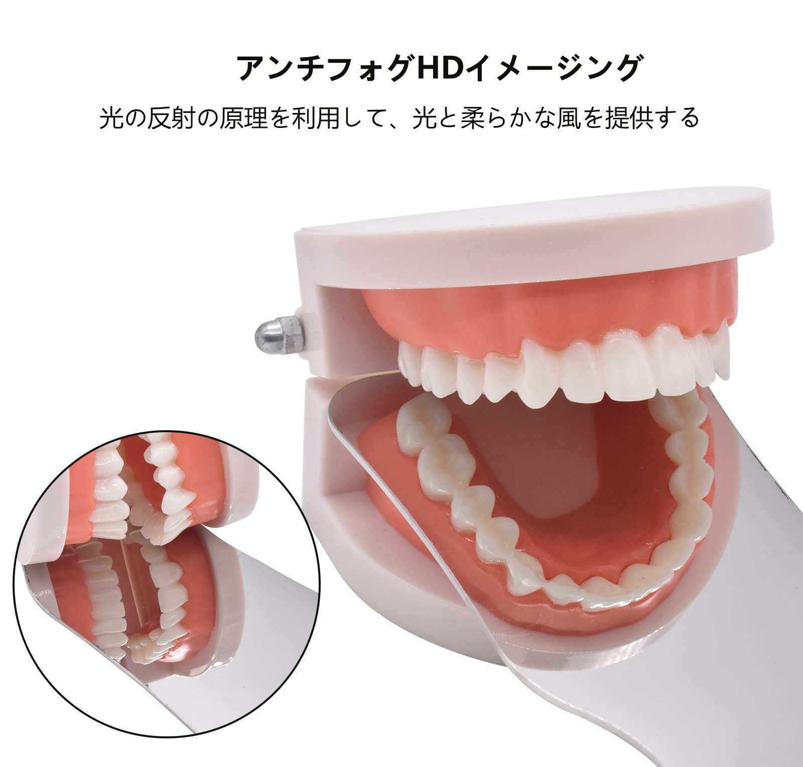 Amazon.co.jp: 口腔内撮影用曇り止めミラー 頬側咬合舌側口腔内ミラー