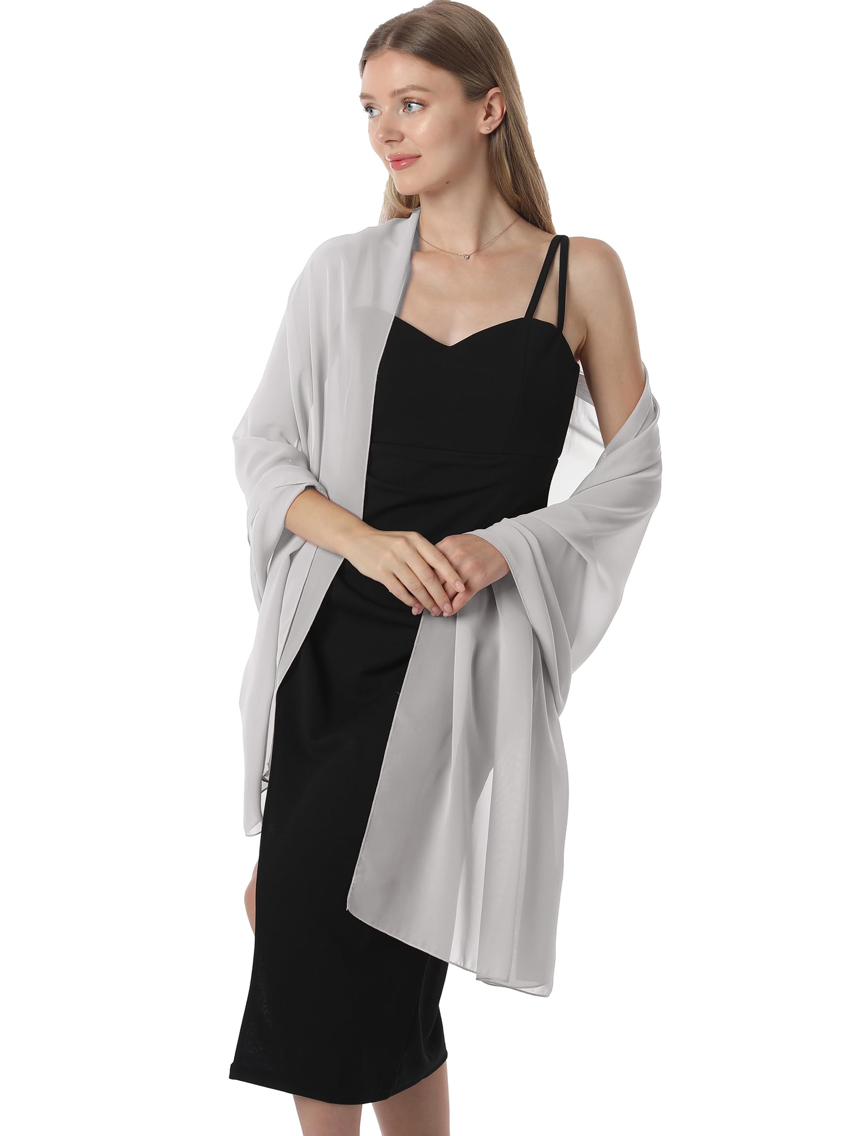 Mousseline de Soie Châle 001 Châle Femme