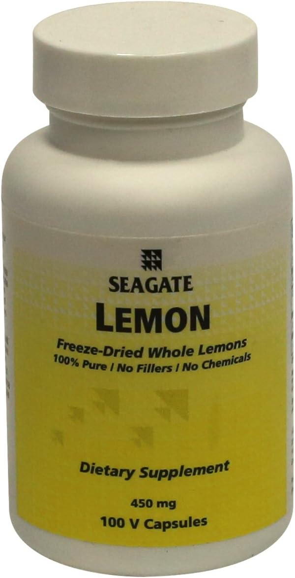 - Seagate Products Whole Lemon Concentrate 450 mg 100 Capsules