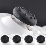 Replacement Silicone Analog Controller Joystick Thumb Stick Grip Caps Protect Cover for Ps3 / Ps4 / Xbox 360 / Xbox One Game Controllers 5 Pair/10 Pcs (Black)