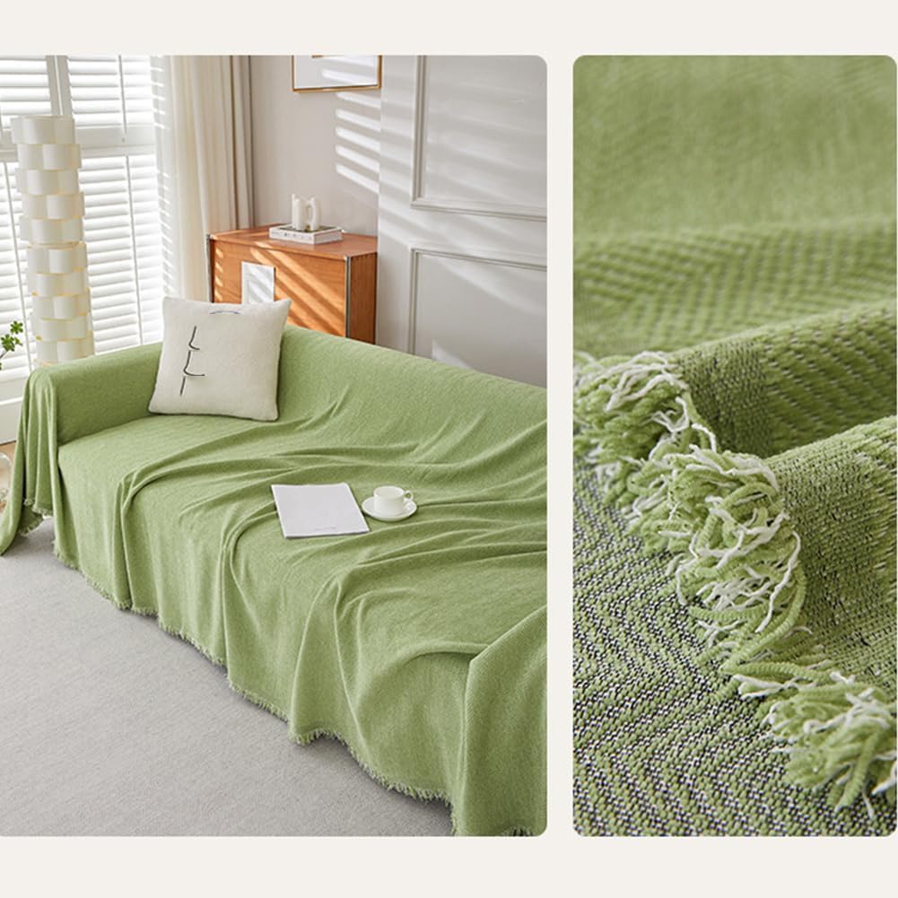 Couverture Canapé Housse de Canapé 1/2/3/4 Places Plaid Canape Meridienne Couverture antidérapante Protection Canape Chat Chiens Anti Griffe(B,180x280cm)