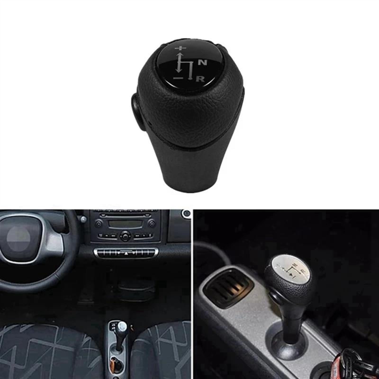 Amazon.co.jp: ギアシフトノブ Compatible With Smart For Fortwo For 