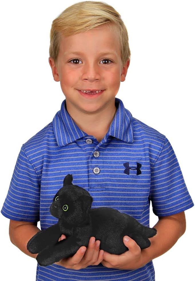 Bearington Small Plush Stuffed Animal Black Cat, Kitten 8 inch : Toys & Games