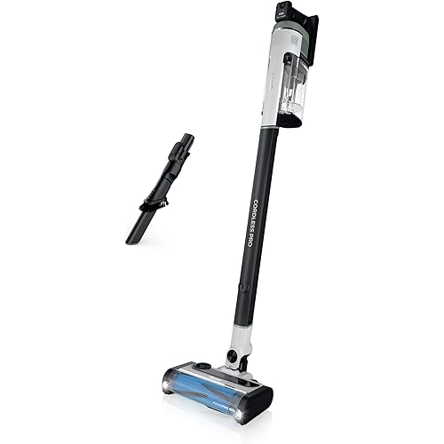 Shark Cordless Pro Vacuum with Clean Sense IQ and Odor Neutralizer, PowerFins Plus Brushroll, Includes Duster Crevice Tool, Up to 40 Minute Runtime, Without MultiFLEX, IZ562H