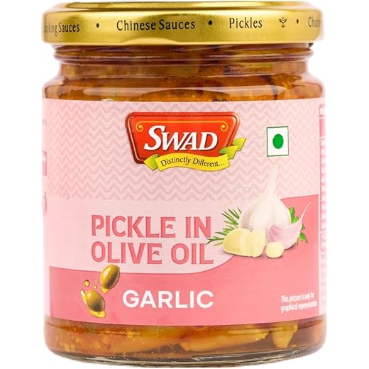 SWAD Garlic Pickle 200g - Spicy Boost