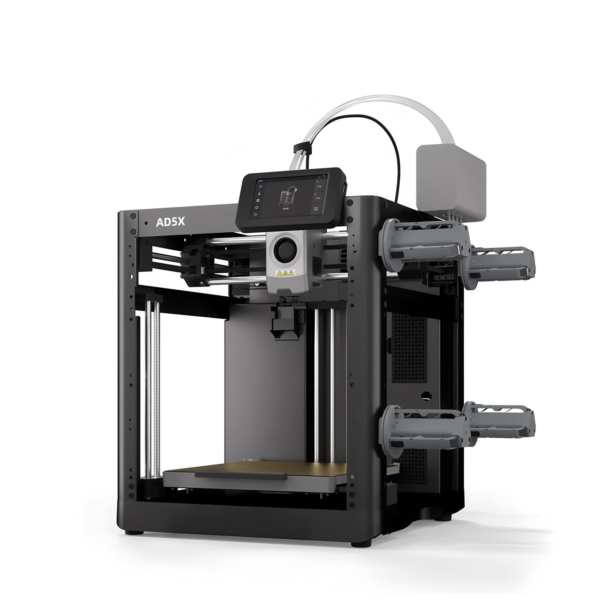 Stampante 3D AD5X con stampa multicolore, sistema intelligente del filamento, livellamento automatico con un solo clic e controllo di gruppo (Adventurer 5X)