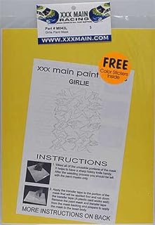 XXX MAIN RACING M043L Paint Mask Girlie XXXC0043