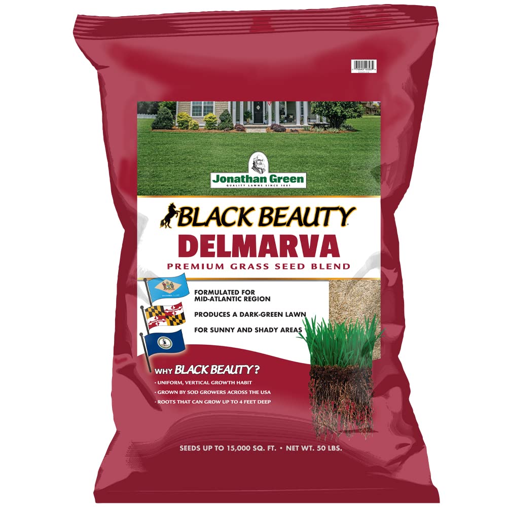 Jonathan Green Black Beauty Delmarva Grass Seed - 50 lb
