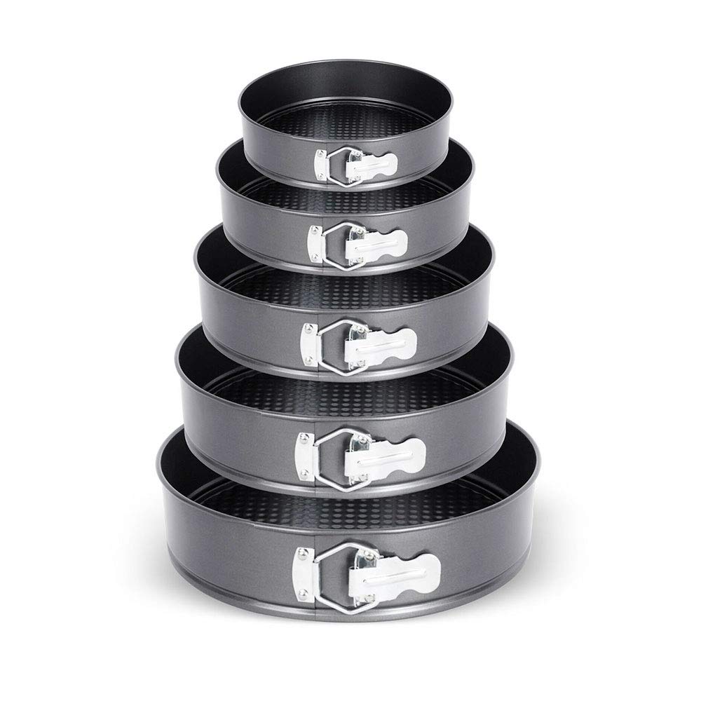 Springform - Molde antiadherente para hornear (28 cm, acero al carbono)