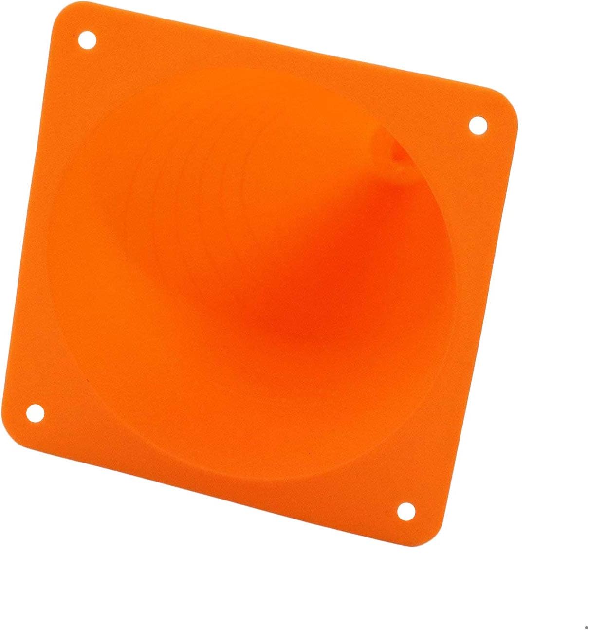 48 Pack 7 Inch Plastic Traffic Cones Field Marker Cones Sport Training Traffic Cone Sets for Skate Soccer Outdoor/Indoor Agility Training & Festive Events Physical Education Flexible - Orange