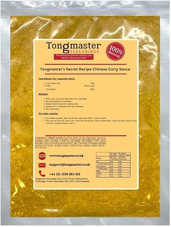 Tongmaster's Chinese Curry Sauce Secret Recipe - 10 packs