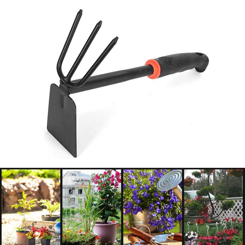 Zappa Combinata BLACK TOOLS - Per Diserbo E Arieggiatura Terreno, Manico Antiscivolo - Foto 11