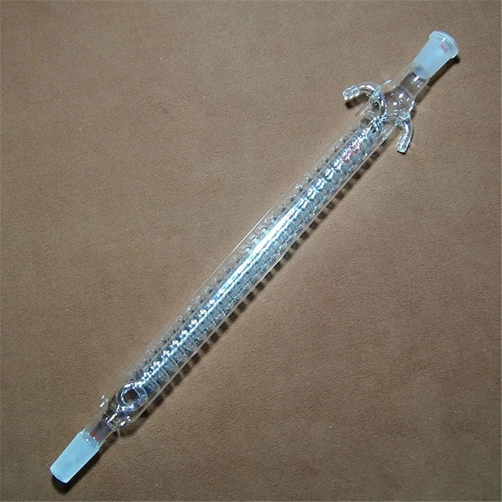 Condensador de 400 mm 24/40, cristalería de laboratorio de borosilicato de 40 cm