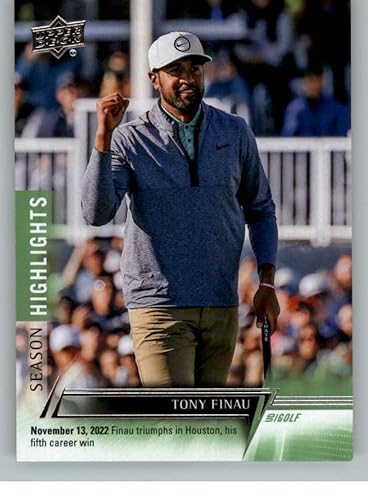 2024 Upper Deck Golf #81 Tony Finau Official Trading Card