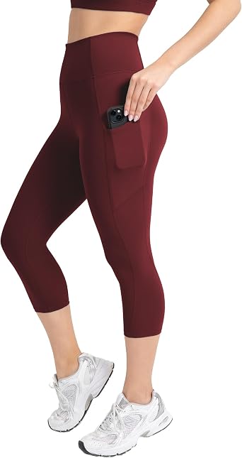 YITTY Active Workout Leggings for Womens High Waisted Pocket Leggings, Yoga Pants for Workout Athletic, Gym