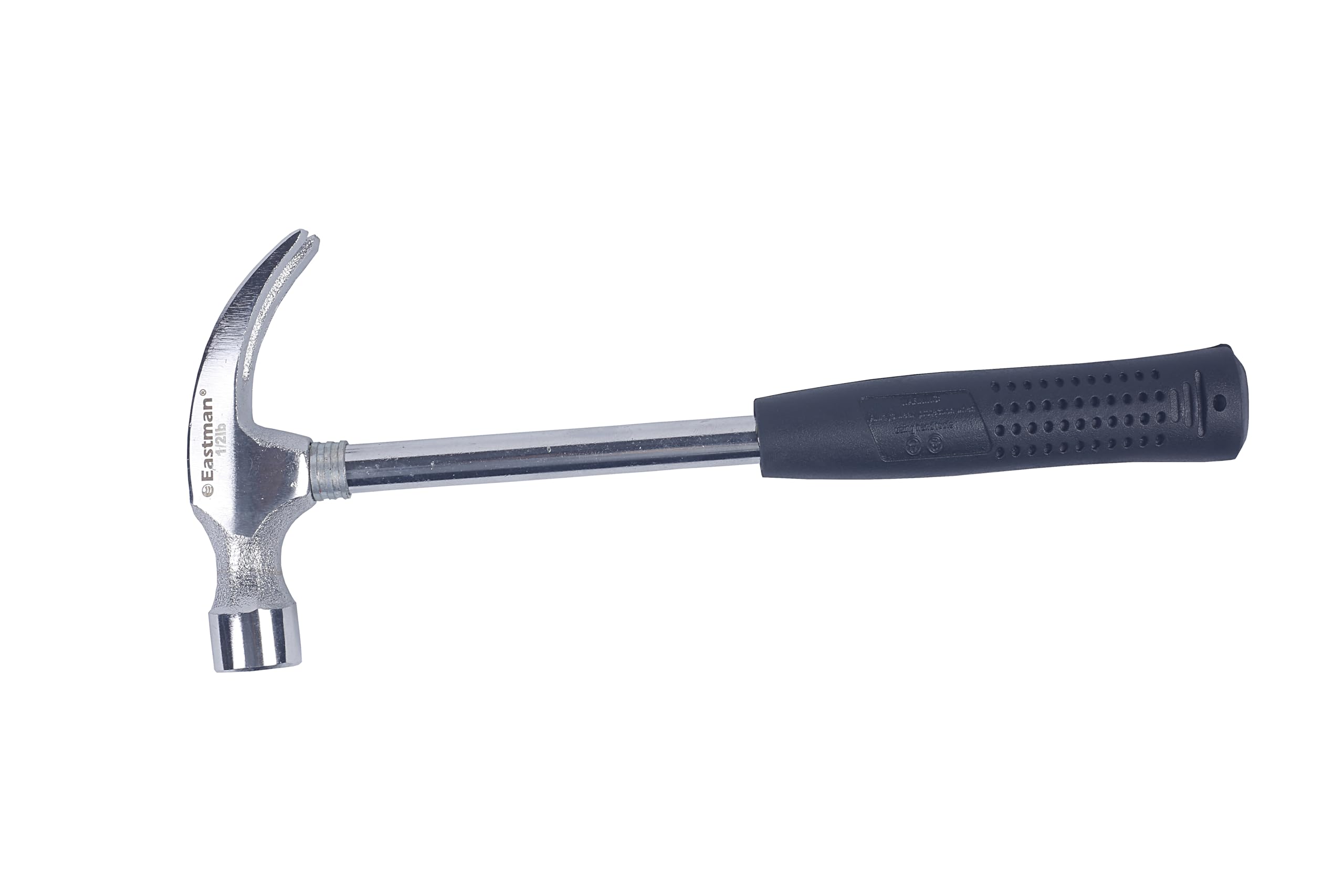 Eastman Claw Hammer, 1/2 lbs Drop Forged Steel Induction Hardened Teeth with Rubber Coated Metal Handle Fittings for Home, DIY, Mechanic, Industrial & Professional Use (E-2061S)-image-11
