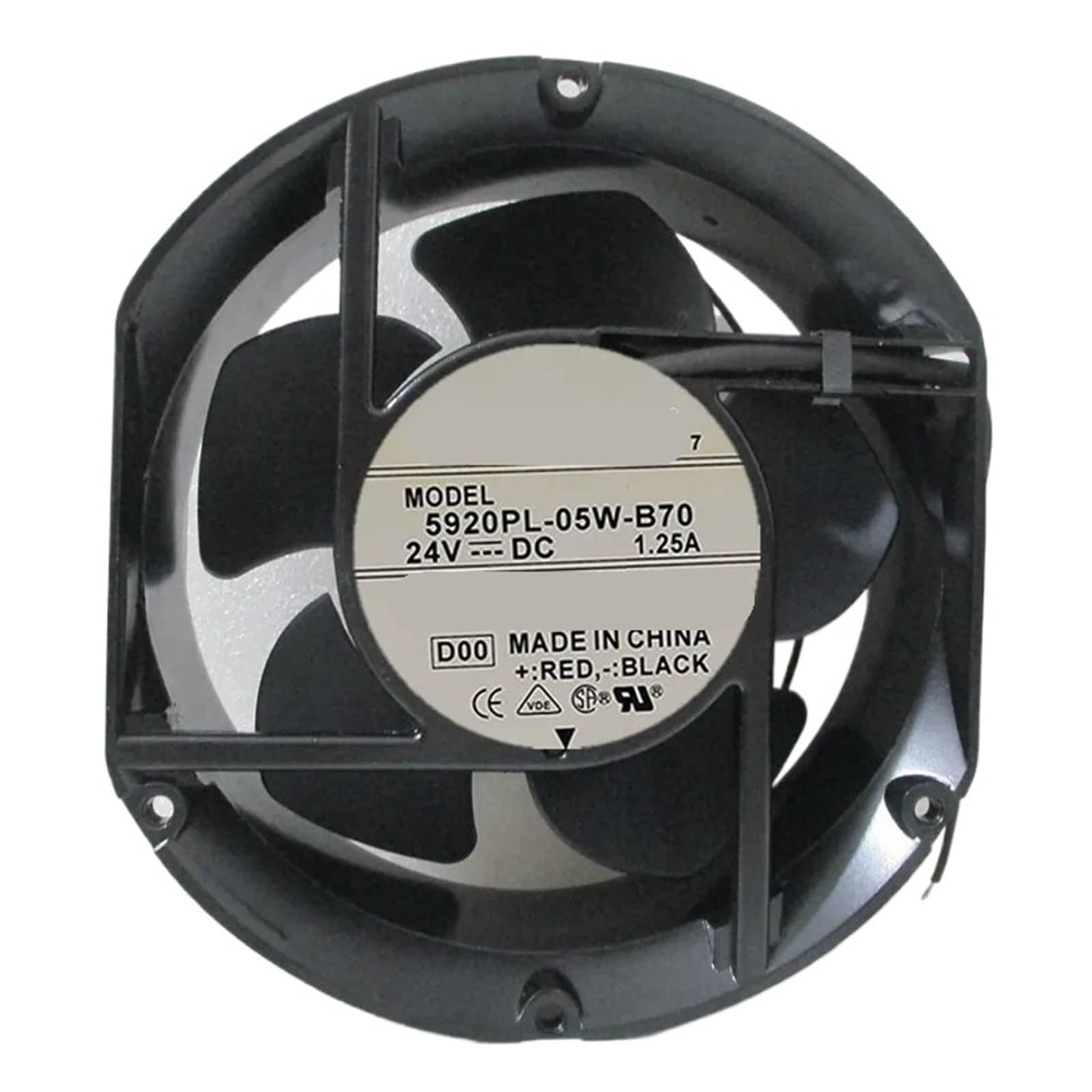 ZBWZXBDJ 5920PL-05W-70 24VDC 1.25A 17251 172 * 51mm Cooling fan