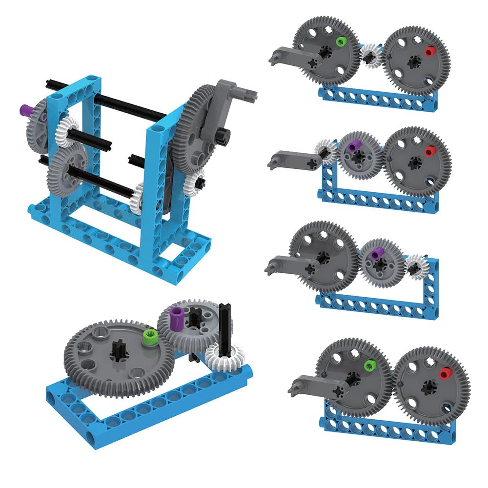 Thames & Kosmos, 665069, Simple Machines, STEM Kit, 26 Different Experiments, Intro to Mechanical Physics, Ages 8+