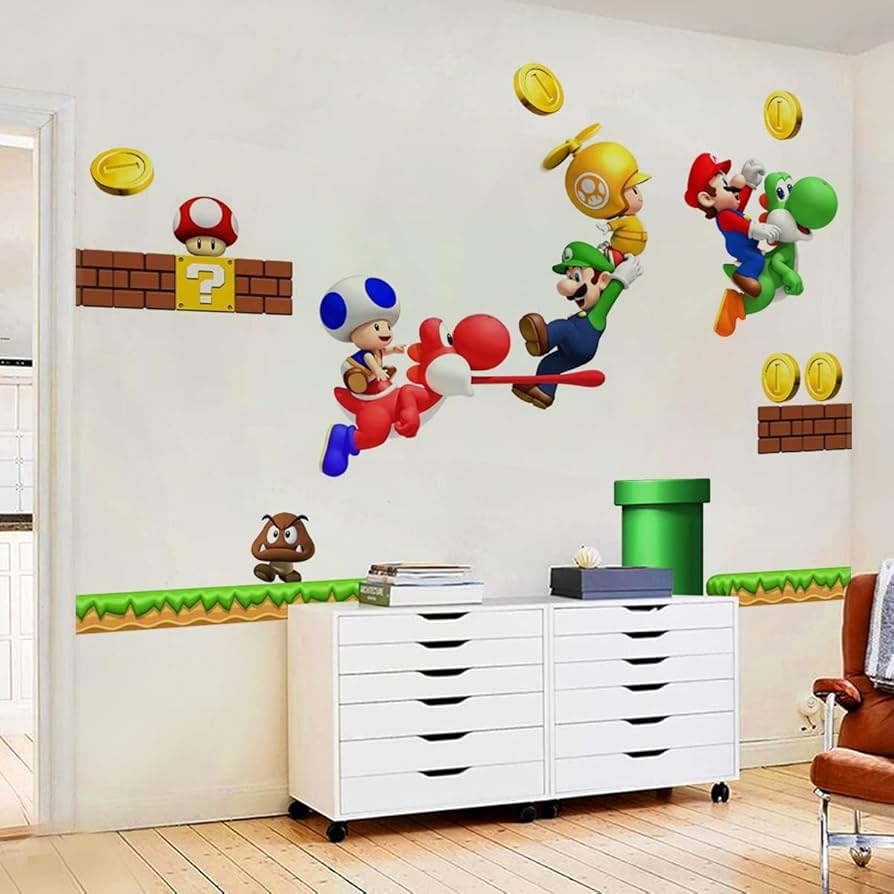 マリオ像 8K UHD 任天堂スーパーマリオブラザーズ📱 壁紙
