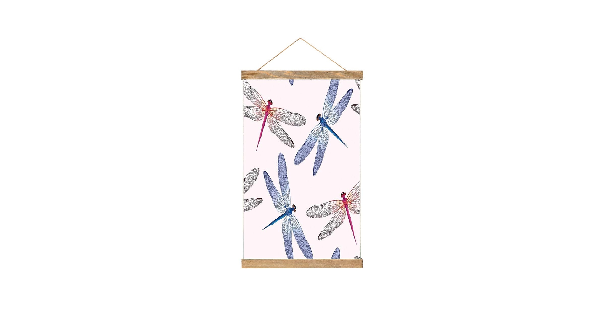 Amazon.co.jp: 掛け軸 日本 和風 和柄 トンボ トンボは高詳細な華やか