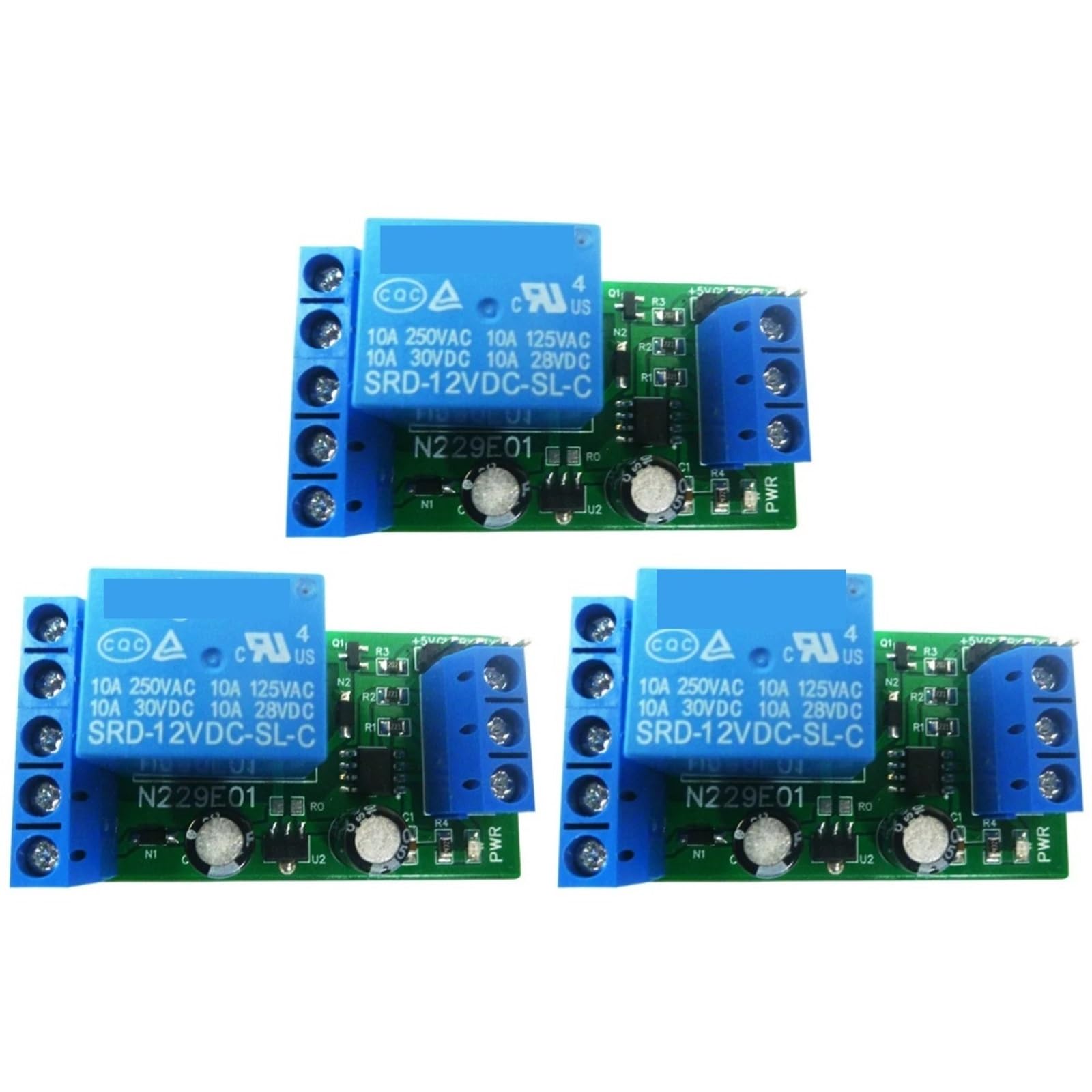 Relais USB TTL232 Type-C 12V Module Commutateur Port Série PC Switch Domotique 3PCS